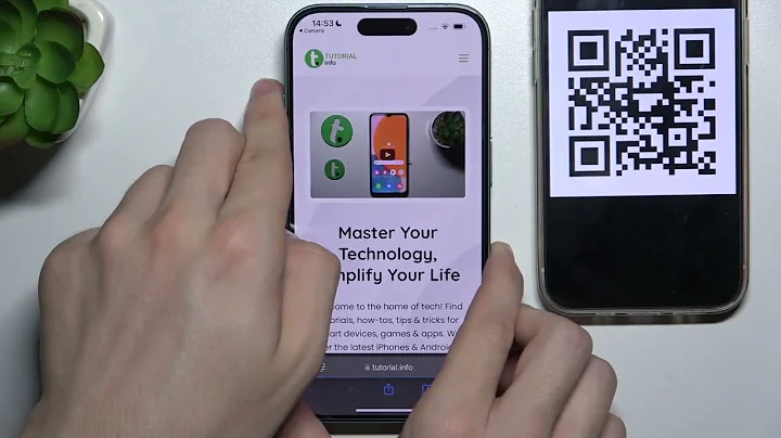 Apple iPhone 16 - How to Scan a QR Code - Quick and Easy Guide