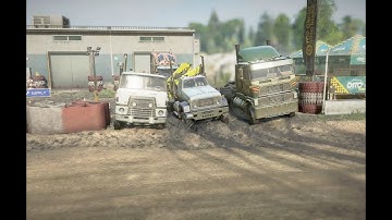 SnowRunner Racing (ALL Highway Trucks)