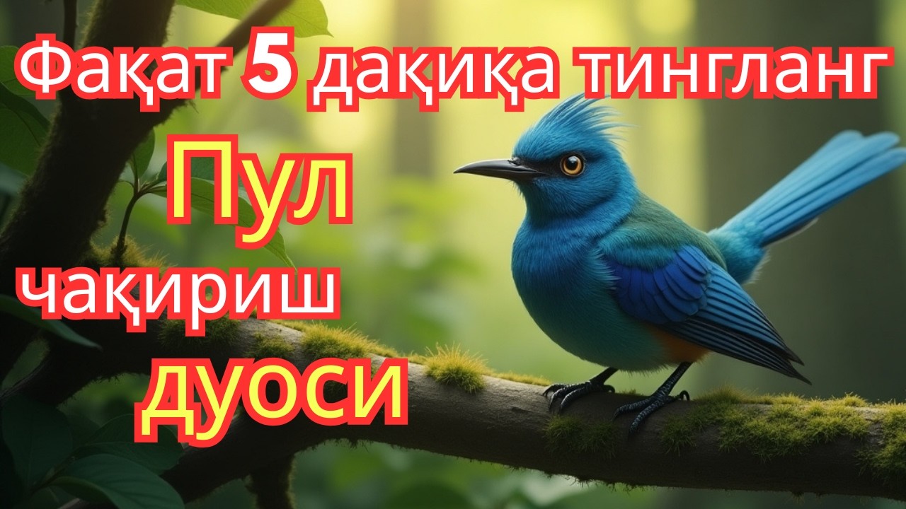 🔴Фақат 1 марта эшитинг , пул сизни ўзидан қидиради! Дунёдаги энг кучли ризқ дуоси!