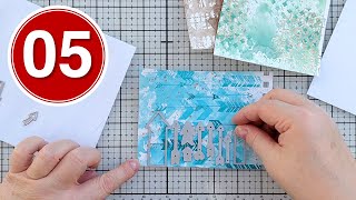 Die-Cut December [05] Busting Backgrounds on this New Job Card! [2025/196]