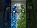 Ultimate IcexGrass mixing Epoxy Floor ❄️🌿