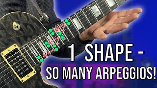 The Ultimate Arpeggio Trick | One Shape To Play Them ALL!
