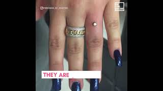 finger piercing 💘🔥#omg #finger #piercing #newvideo #trending #youtube #wedding #beauty #beautiful