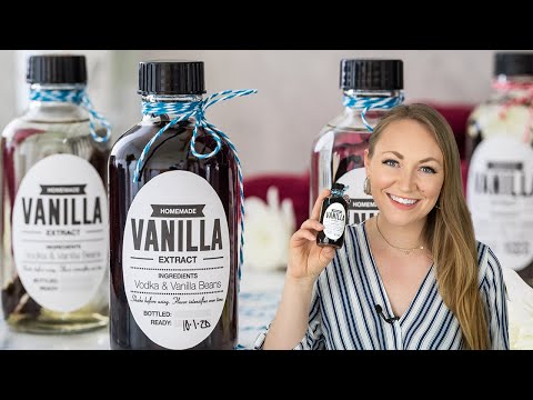 Vanilla Extract is Super Simple to Make at Home!