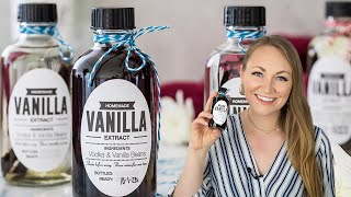 Vanilla Extract is Super Simple to Make at Home!