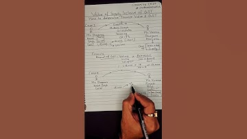 📌 How to Determine Taxable Value & GST When Value of Supply is Inclusive of GST?  #shorts #trending