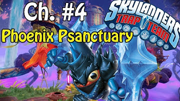 Skylanders Trap Team PS4 Walkthrough  Chapter 4 Phoenix Psanctuary 100% Nightmare Mode