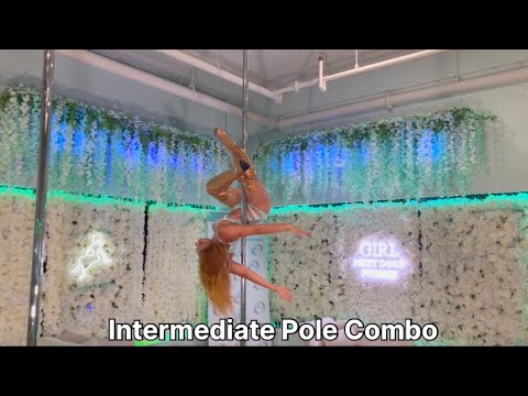Intermediate Pole Combo on Spin #intermediatepoletutorial