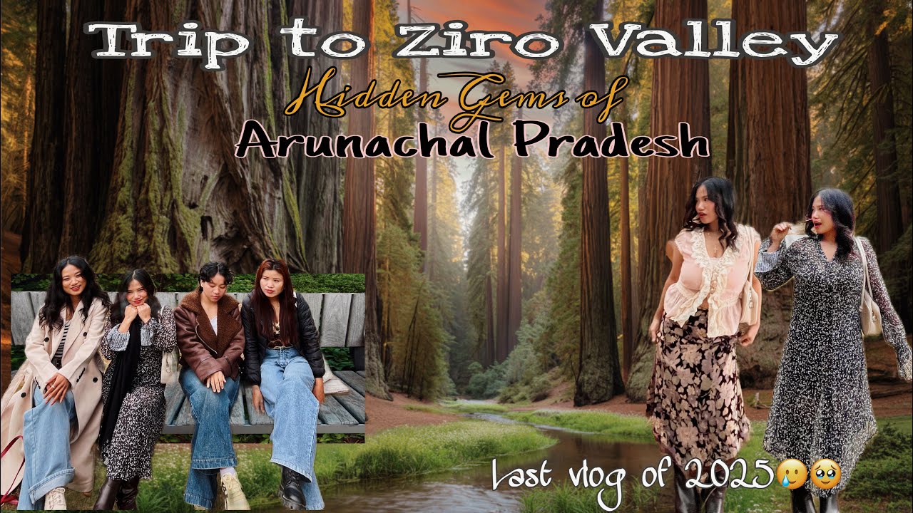 Trip to Ziro Valley | hidden Gems of Arunachal Pradesh | last vlog of 2025🥲🥹