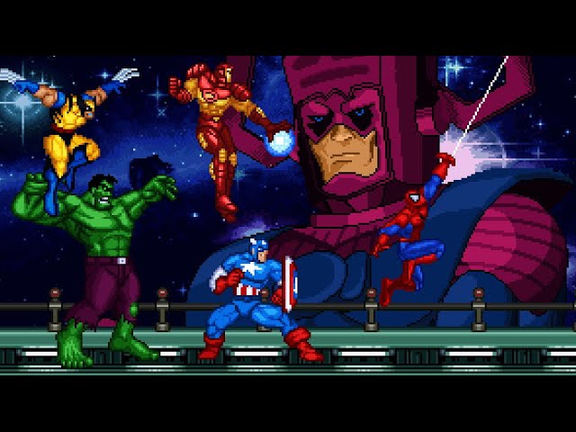 MARVEL SUPER HEROES: WAR OF THE GEMS REMAKE - NEW CHARACTERS AND