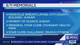 9/11 Memorial Events in East Tennessee