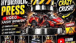 Hydraulic Press Video Tutorial😱 | Full Guide  2026 Ai👈