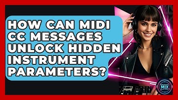 How Can MIDI CC Messages Unlock Hidden Instrument Parameters? - Electronic Mix Masters