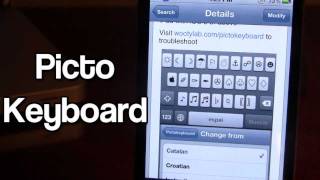 Pictokeyboard - Unicode Symbols for iPhone (Cydia Tweak) screenshot 4