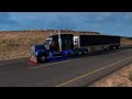 Truck driver, favorite job. W990  American Truck Simulator . v 1.36 Работа в США