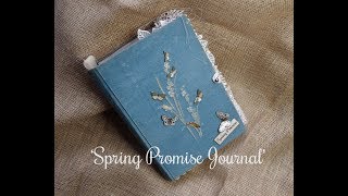 Spring Promise a hard backed journal