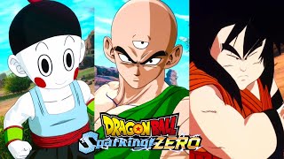 Dragon Ball Sparking Zero - All Tien, Chiaotzu & Yajirobe Super Attacks & Ultimates 4K 60Fps