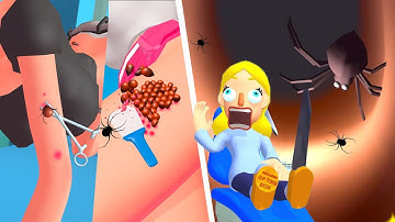 Parasite Cleaner VS Earwax Clinic Game New Level Gameplay Walkthrough Android iOS Mobile Games