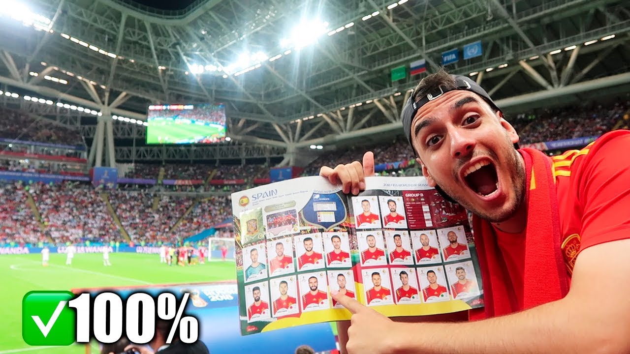 ME FALTABA UNO... COMPLETO EL ALBUM 100% EN EL MUNDIAL DE RUSIA 2018