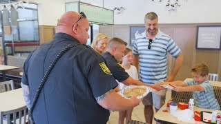 Child Wanders Off to Chick-Fil-A, Officers Help Get Him Home
