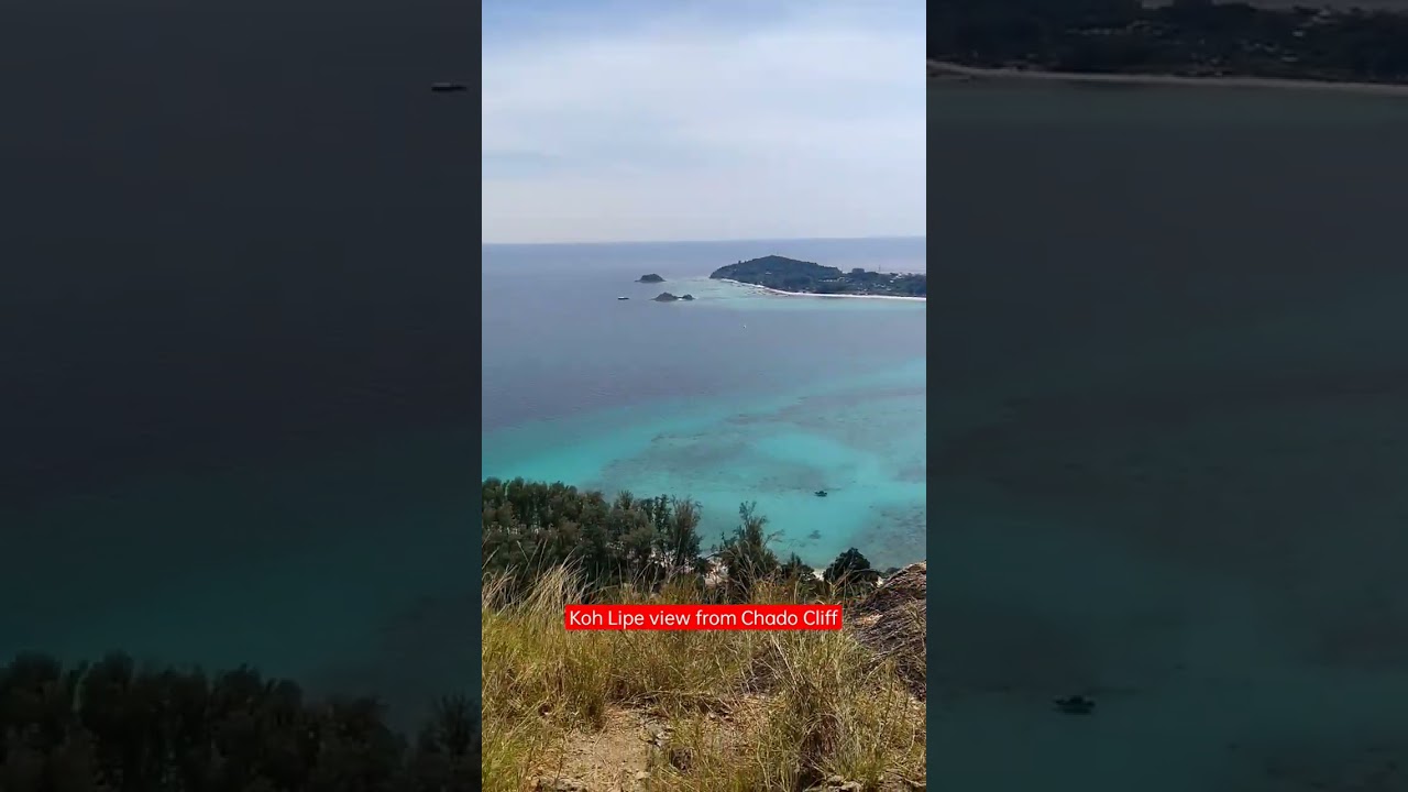 Hiking up Chado Cliff on Koh Adang to see the magnificent view of Koh Lipe