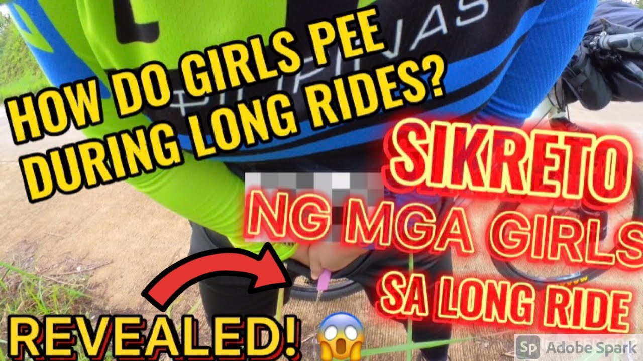 How Do Female Bike Riders Pee?