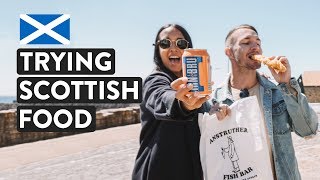 A Day Of Scottish Food In Fife | Anstruther Fish Bar | Scotland DIY Food Tour!