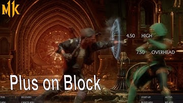 MK11- Why you NEED to Learn Plus on Block (Frame Data)