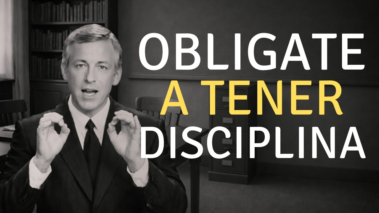 OBLÍGATE A SER DISCIPLINADO Y VERÁS RESULTADOS | BRIAN TRACY