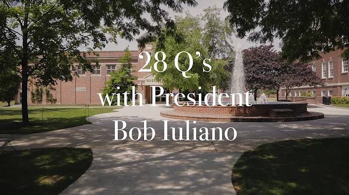 28 Questions with President Bob Iuliano