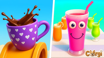 Coffee Stack VS Juice Run ☕🧃All Levels Satisfying Walkthrough Gameplay