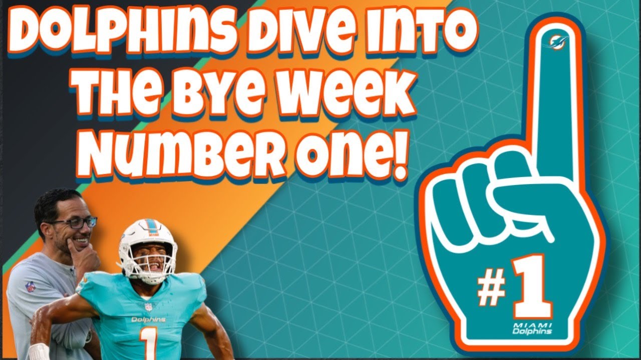 Miami Dolphins Dive into Bye Week Number One! Real Talk Fins Talk