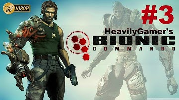 Bionic Commando Gameplay Walkthrough (PC) Part 3:Recon Plane/Black Box/Polycrafts/The Fissure