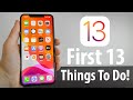 iOS 13 — First 13 Things To Do