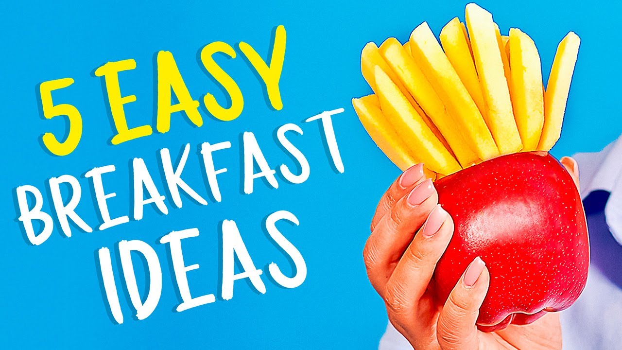 ⁣5 Easy & Delicious Breakfasts