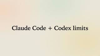 Claude Code + Codex Usage Monitor: Will You Run Out Before the Reset