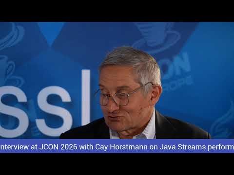 Cay Horstmann on Java streams performance and optimization — JCON 2026