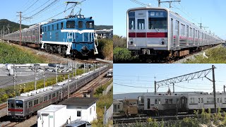 【9101F廃回】東武9000系9000型9101F 廃車回送 秩父線内・羽生・渡瀬北留置線【4K】