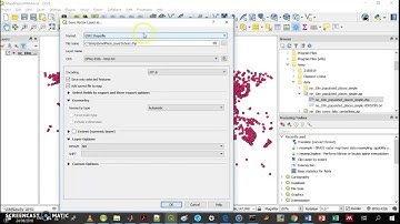 Saving/exporting selected features to new layer in QGIS3