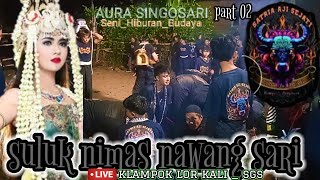 🔴SULUK NIMAS DEWI NAWANG SARI ‼️KALAPAN BERINGAS SATRIA AJI SEJATI// LIVE KLAMPOK LOR KALI