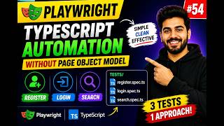 54. Playwright TypeScript Framework - Part 1 | Playwright TypeScript 2026