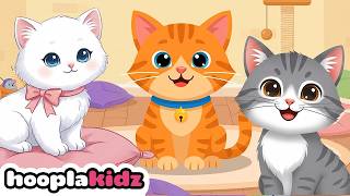 Three Little Kittens | Nursery Rhymes For Kids By Hooplakidz