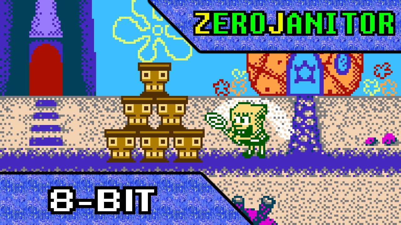 Spongebob: Battle for Bikini Bottom - Bikini Bottom [8-bit 2A03] - YouTube