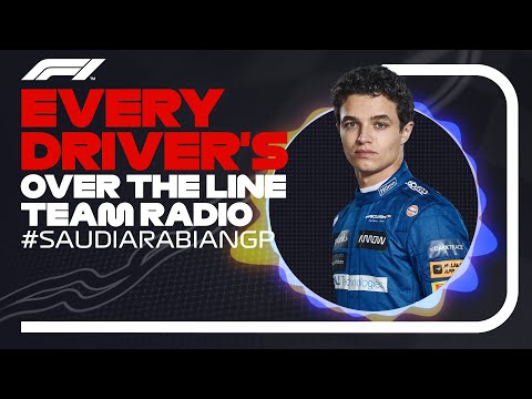 Every Driver's Radio At The End Of Their Race | 2021 Saudi Arabian Grand Prix