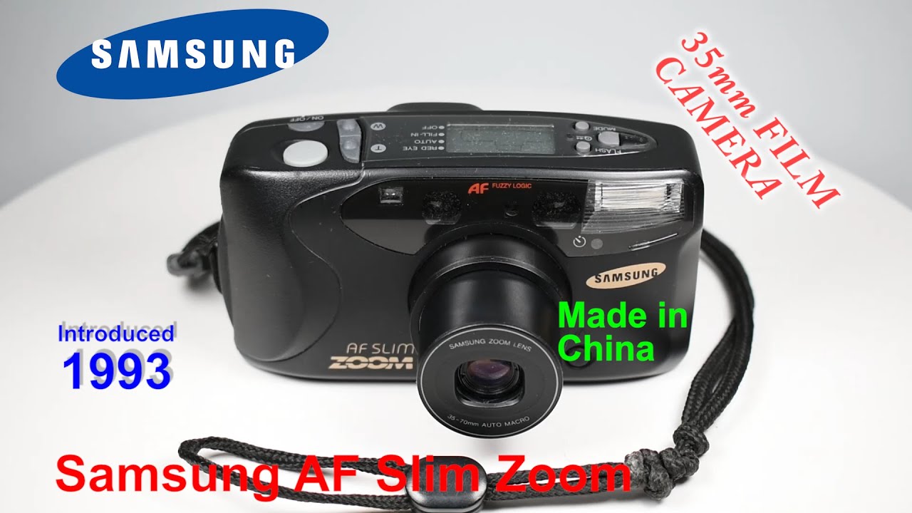 1993 Samsung AF Slim Zoom - 35mm Film Camera
