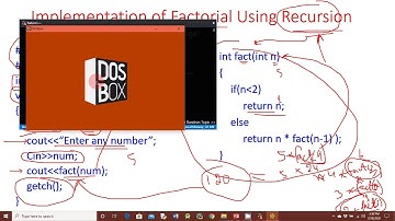What is Recursion? Factorial and Fibonacci using recursion