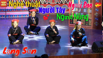 Nghệ thuật dân gian dân tộc Tày, dân tộc Nùng, Dao tỉnh Lạng Sơn