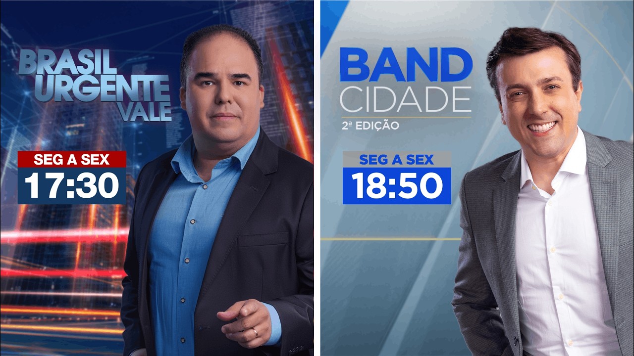 [AO VIVO] - BRASIL URGENTE VALE E BAND CIDADE 2ª EDIÇÃO - 27/02/2026 #aovivo