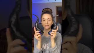 Horns of Maleficent #maleficent #horns #handmade