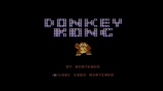 Donkey Kong  Atari 800XL